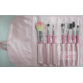 Vente en gros Pink Cosmetic Tools 7PCS Makeup Brush Set